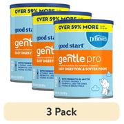 3 pack Good Start Dr. Brown s Gentle Pro Baby Formula, 32 oz