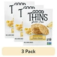 thumbnail image 1 of (3 pack) GOOD THINS Three Cheese Rice & Cheese Snacks Gluten Free Crackers, Snack Crackers, 3.5 oz, 1 of 16