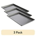 thumbnail image 1 of (3 pack) GoodCook PRO Nonstick Steel Baking Sheet, 17" x 11", Gray, 1 of 11