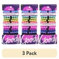 thumbnail interactive-video image 1 of (3 pack) Goody Ouchless Forever Multicolor Neon Small Hair Elastics, 10-Count Ponytail Holder, 1 of 8