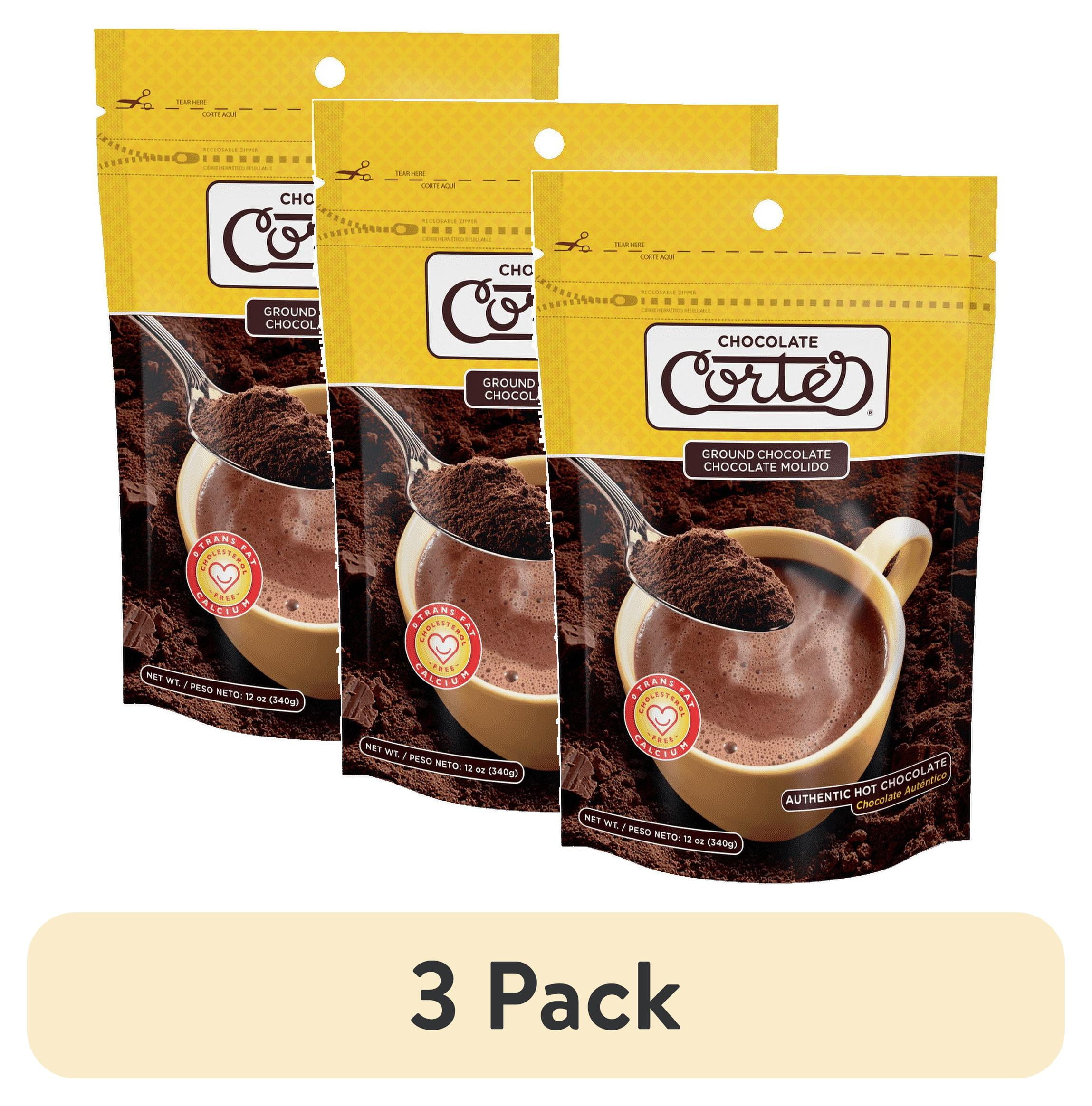 (3 pack) Goya Cortes Ground Chocolate 27.5 Oz
