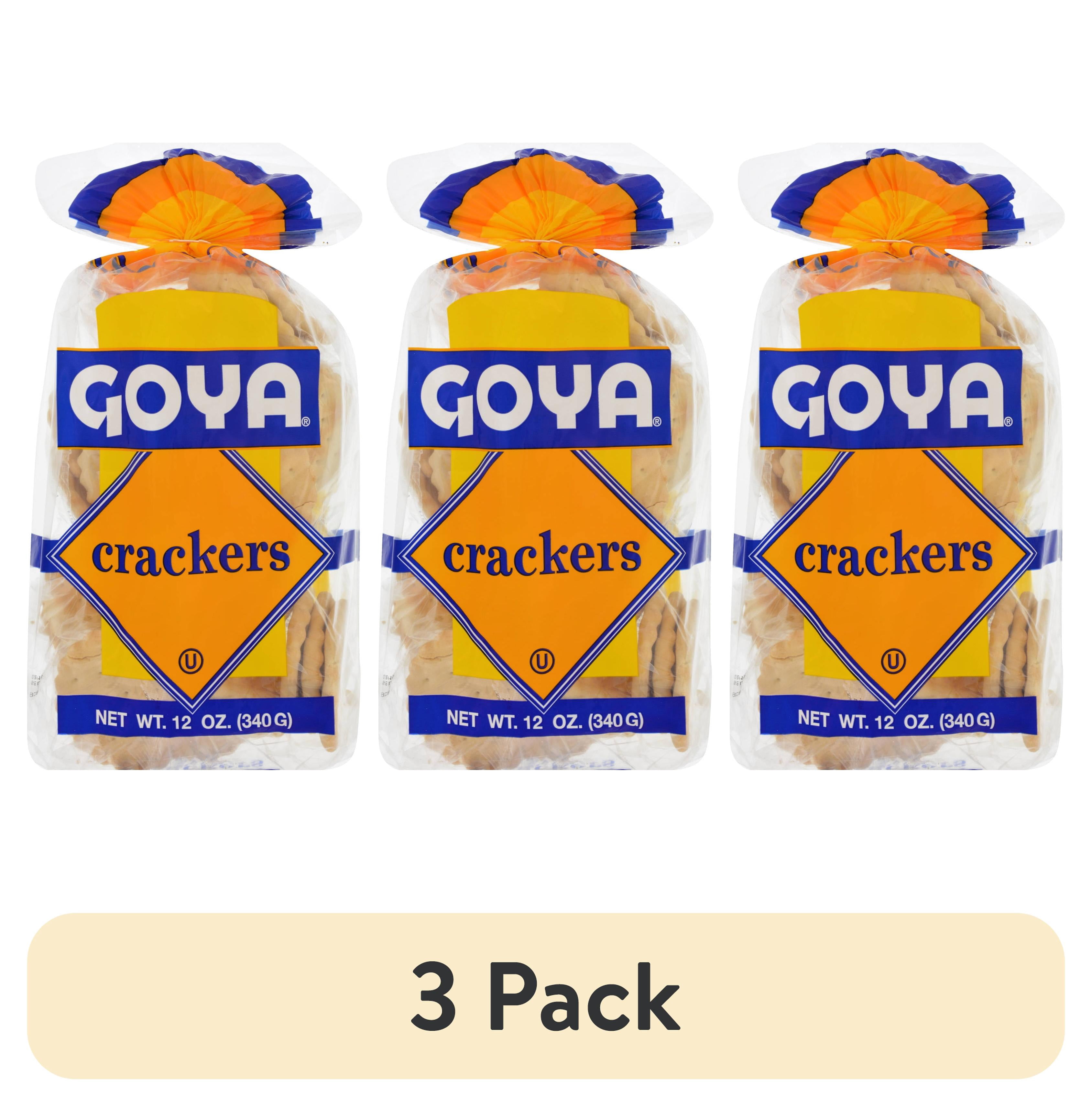 (3 pack) Goya Crackers, 12 oz