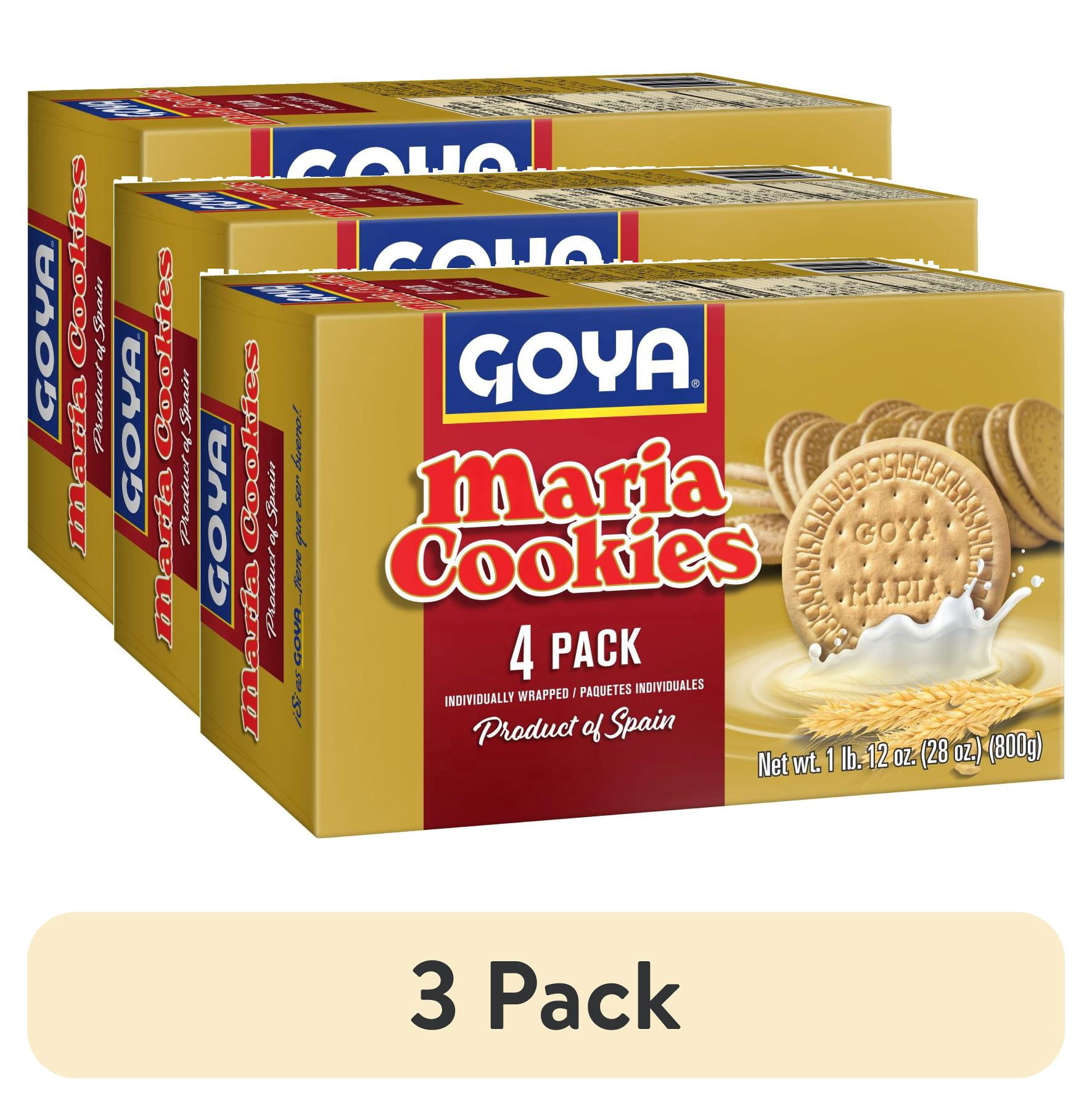 (3 pack) Goya Maria Cookies Family Pack, 28.2 Oz