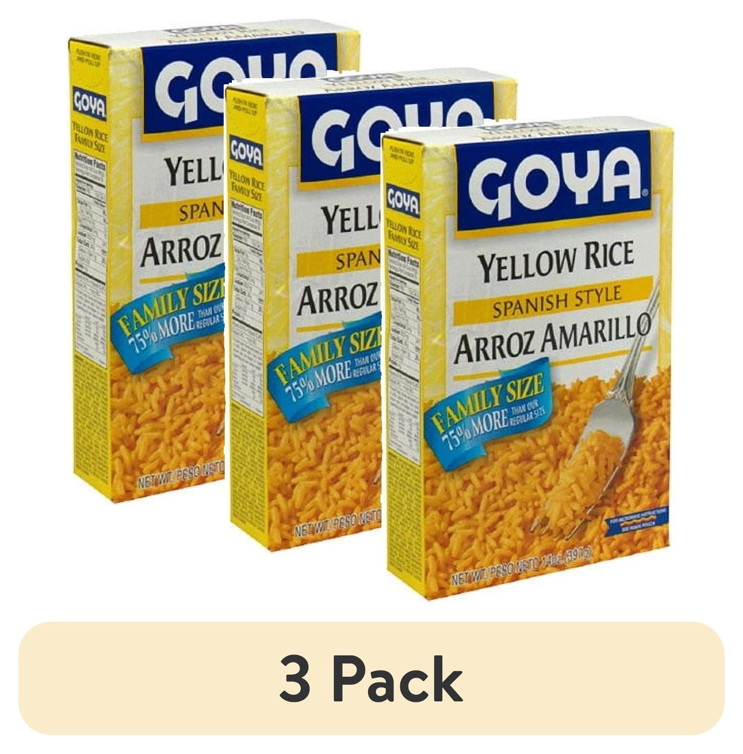 (3 pack) Goya Yellow Rice, 14 oz