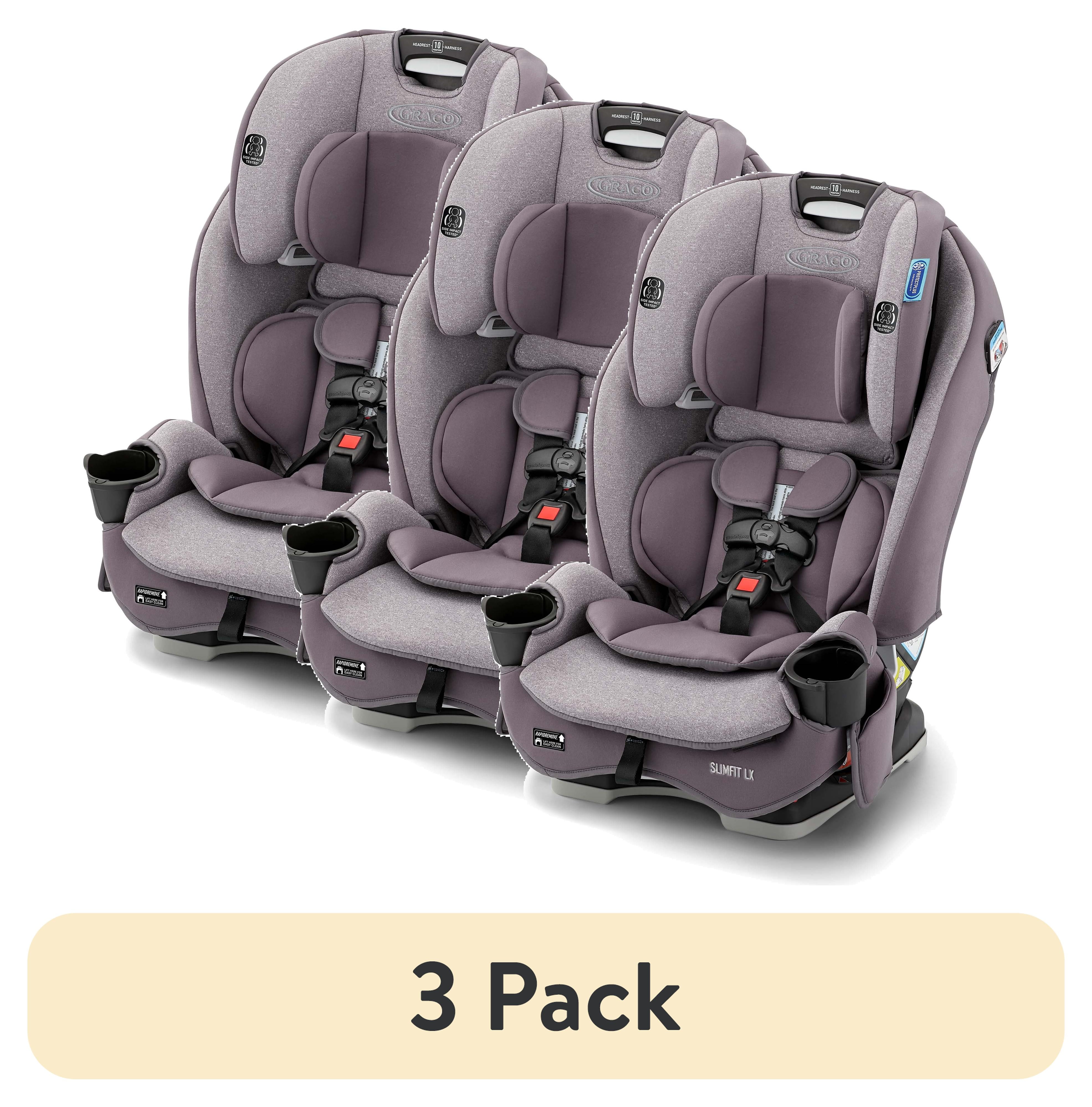 pack) Graco SlimFit LX 3-in-1 Convertible Car Seat, Lilac