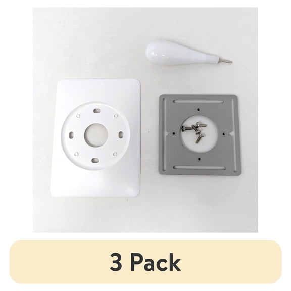 (3 pack) Grade A Google Nest 3rd Gen Learning Thermostat Mount Plate with Screws and Screw Driver - NO THERMOSTAT (Mint)