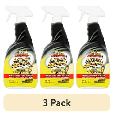 (3 pack) Greased Lightning Super Strength Multi-Purpose Cleaner & Degreaser, 32 fl oz