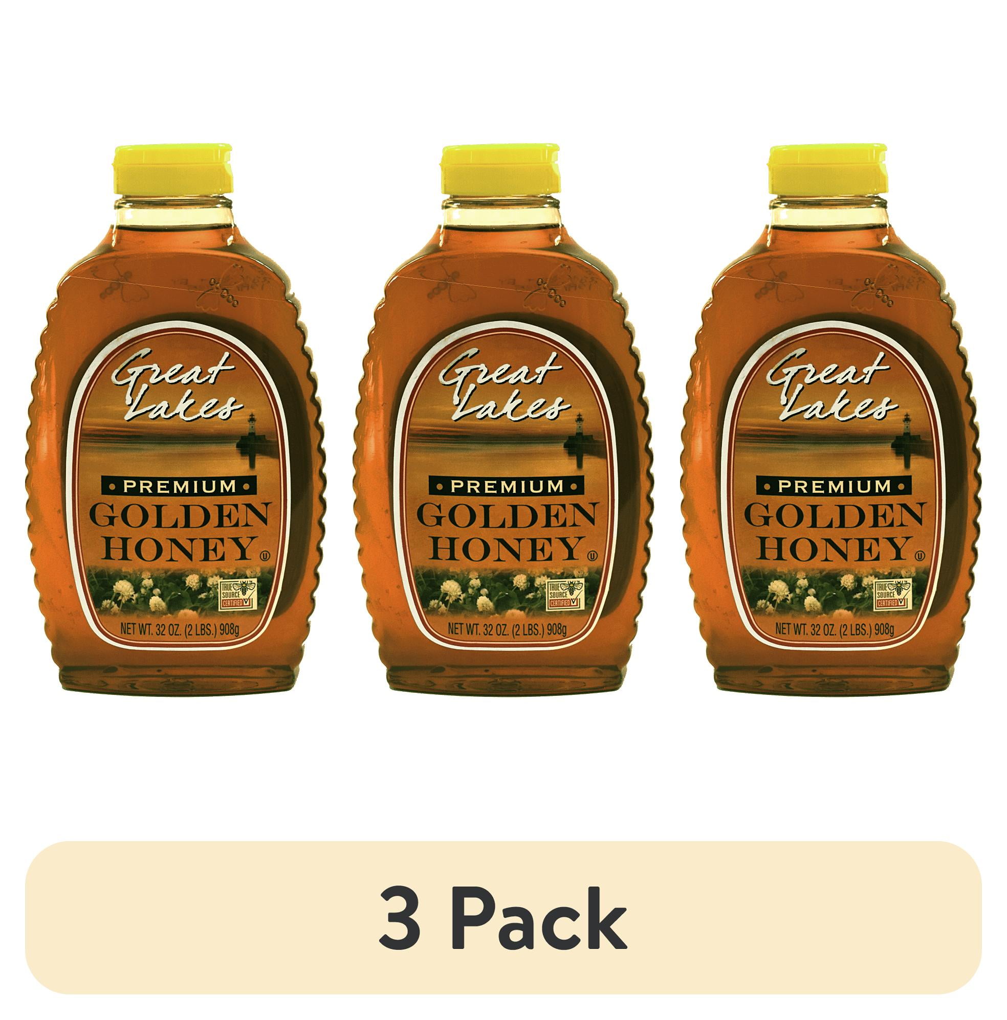 3 pack) Great Lakes Premium Golden Honey Clover, 32 oz - Walmart.com