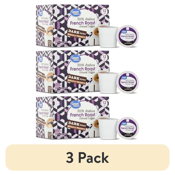Great Value French Roast Coffee Pods