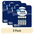 thumbnail image 1 of (3 pack) Great Value Alkaline AAA Batteries, 8 Count, 1 of 5