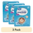 thumbnail image 1 of (3 pack) Great Value Aspartame ,60 Packets, 0 Calories,Net wt 2.11 Oz (60g), Paper Packets, 1 of 11