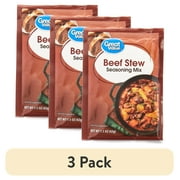 (3 pack) Great Value Beef Stew Seasoning Mix, 1.5 oz