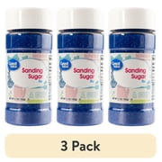 (3 pack) Great Value Blue Sanding Sugar, 3.7 oz