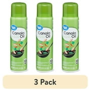 (3 pack) Great Value Canola Oil Cooking Spray, 8 oz