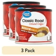 thumbnail image 1 of (3 pack) Great Value Classic Roast Medium Ground Coffee, 30.5 oz, 1 of 9