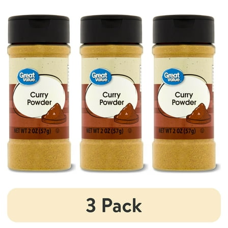 (3 pack) Great Value Curry Powder, 2 oz