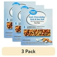 thumbnail image 1 of (3 pack) Great Value Dark Chocolatey Nuts & Sea Salt Nut Bars, 1.4 oz, 6 Count, 1 of 11