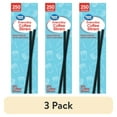 thumbnail interactive-video image 1 of (3 pack) Great Value Disposable Plastic Coffee Stirrers, Black, 250 Count, 1 of 10