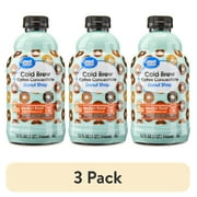 (3 pack) Great Value Donut Shop Cold Brew Coffee Concentrate, 32 fl oz
