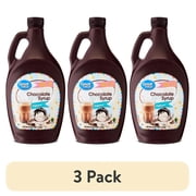 (3 pack) Great Value Chocolate Syrup, 48 oz