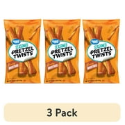 (3 pack) Great Value Honey Mustard Seasoned Pretzel Twists, 16 oz Bag