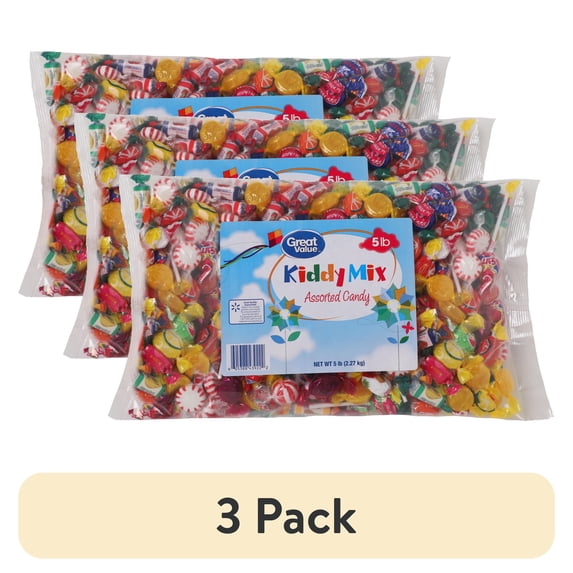 (3 pack) Great Value Kiddie Mix, 1 oz