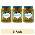 thumbnail image 1 of (3 pack) Great Value Kosher Dill Gherkins Pickles, 24 fl oz, 1 of 8