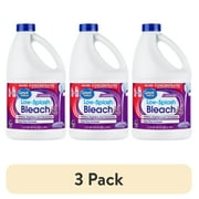 3 pack Great Value Low Splash Bleach, Lavender Scent, 81 fl oz
