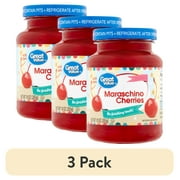 (3 pack) Great Value Maraschino Cherries, 10 oz