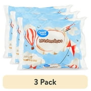 (3 pack) Great Value Marshmallows, 10 oz Bag