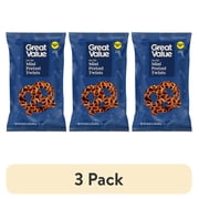 (3 pack) Great Value Crisp and Salty Mini Pretzel Twists, 16 oz