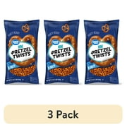 (3 pack) Great Value Mini Pretzel Twists, 16 oz Bag