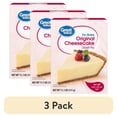 thumbnail image 1 of (3 pack) Great Value No Bake Dessert Mix, Original Cheesecake, 11.1 oz, 1 of 10