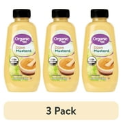 (3 pack) Great Value Organic Dijon Mustard, 12 oz