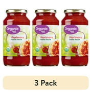 (3 pack) Great Value Organic Marinara Pasta Sauce 24oz