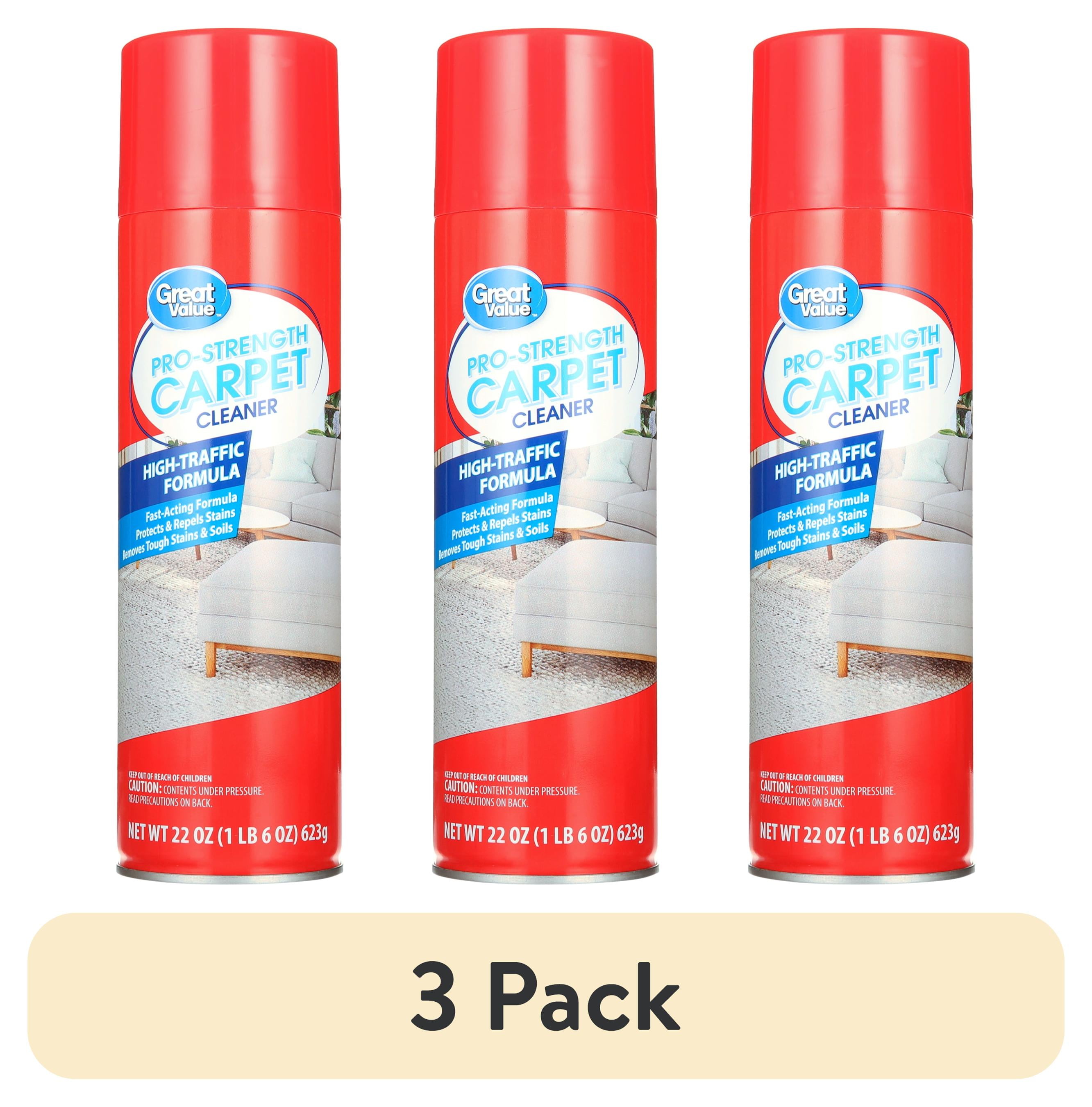 (3 pack) Great Value Pro-Strength Carpet Cleaner, 22 Ounce - Walmart.com