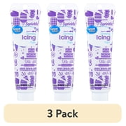 (3 pack) Great Value Purple Decorating Icing, 4.25 oz