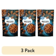 (3 pack) Great Value Roasted & Salted Pecans, 7 oz
