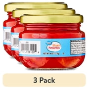 (3 pack) Great Value Sliced Pimientos, 4 oz Jar