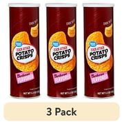 (3 pack) Great Value Stack Attack Barbecue Flavored Potato Crisps, 5.5 oz
