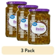 (3 pack) Great Value Sweet Relish, 24 fl oz