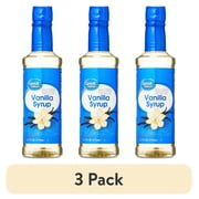 (3 pack) Great Value Vanilla Flavored Syrup, 12.7 fl oz