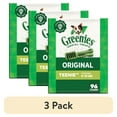 thumbnail image 1 of (3 pack) Greenies Original Flavor Adult Natural Dental Dog Treats Teenie Size, 27 oz Pack (96 Count), 1 of 13