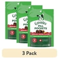 thumbnail image 1 of (3 pack) Greenies Pill Pockets for Dogs Hickory Smoke Large, Capsule Size Soft Dog Treats, 7.9 oz (30 Pk), 1 of 10