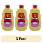 (3 pack) Gulden's Spicy Brown Mustard, 24 oz.