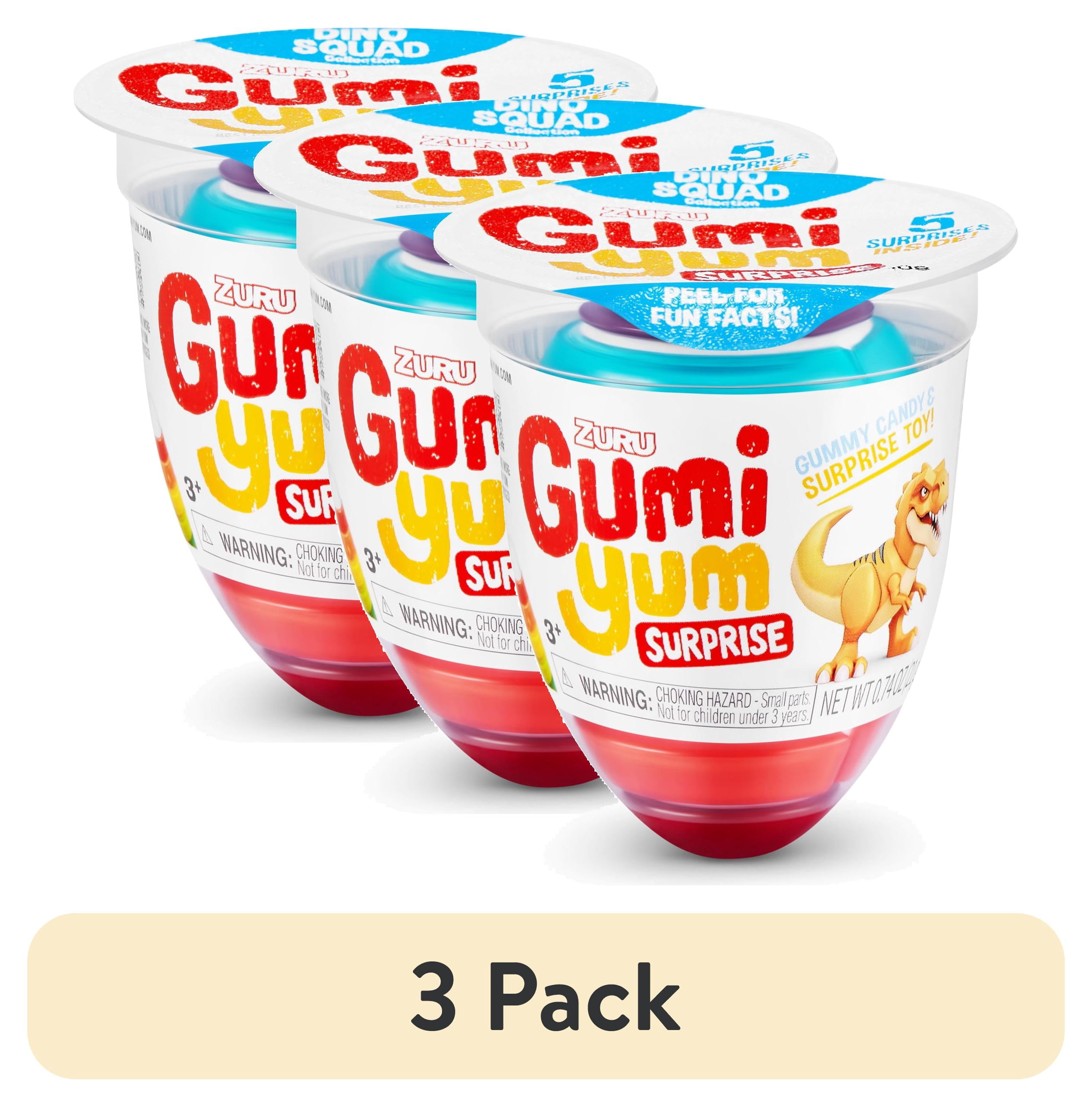 ZURU Gumi Yum Surprise Mini Cities Candy Egg for Classroom