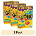 thumbnail image 1 of (3 pack) Gushers Gluten Free Tropical and Strawberry Fruit Flavored Snacks (12 Pouches), 1 of 17