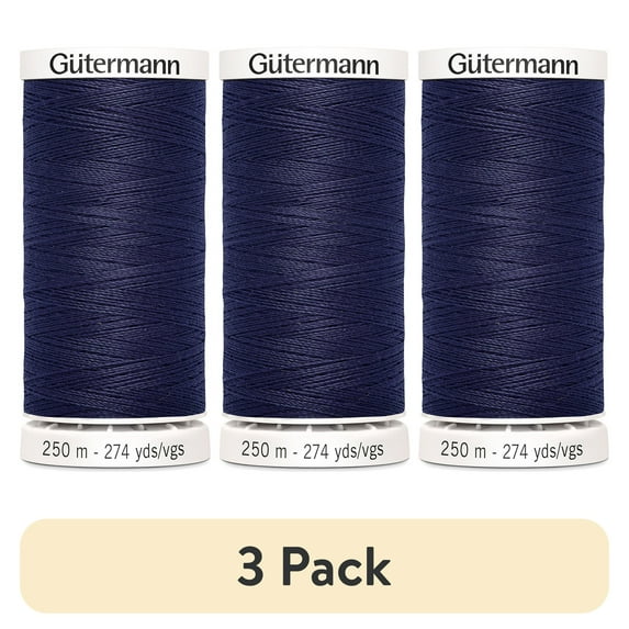 (3 pack) Gutermann Sew-All Thread 274yd-Eggplant
