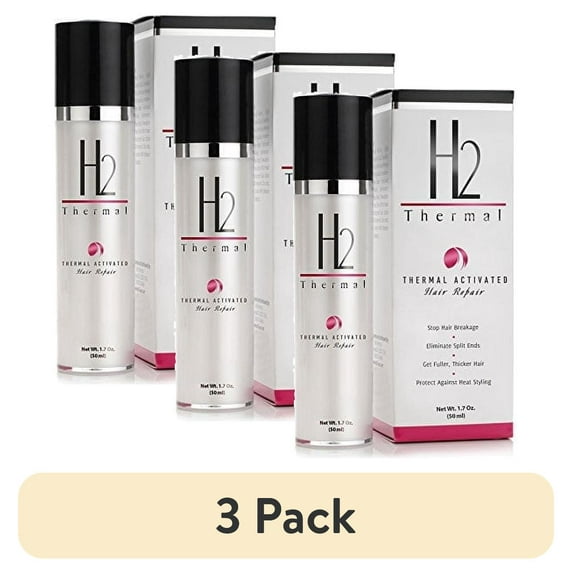 (3 pack) H2Thermal - Thermal Activated Hair Repair Treatment