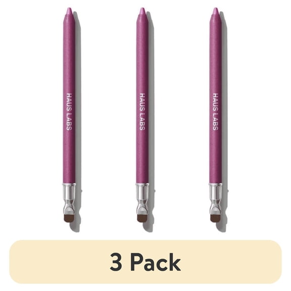 (3 pack) HAUS LABORATORIES by Lady Gaga Optic Intensity Eco Eyeliner, Magenta Shimmer